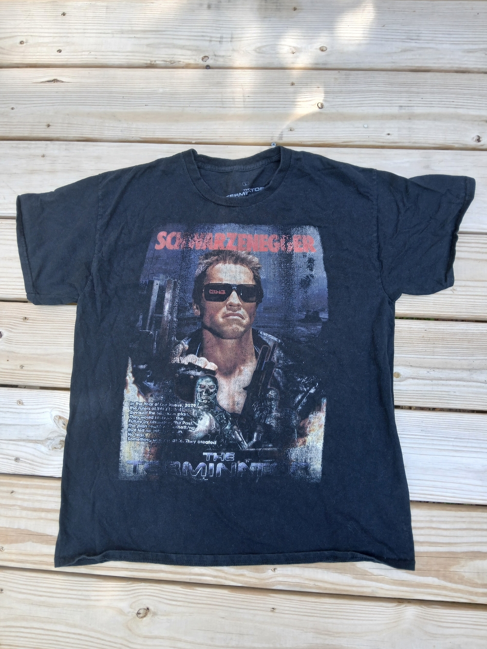 Black Graphic Men’s Movie Poster T-Shirt